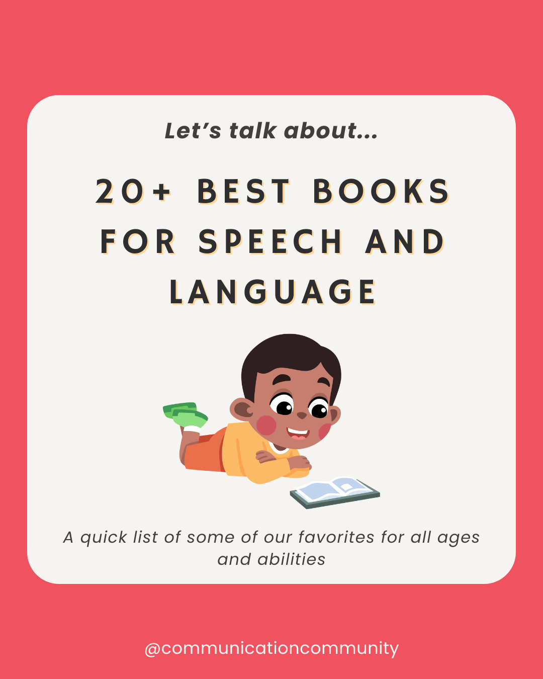 20+ Best Books for Speech and Language