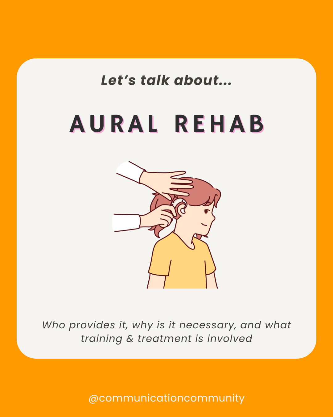 What is Aural Rehab? (And what does treatment involve?)