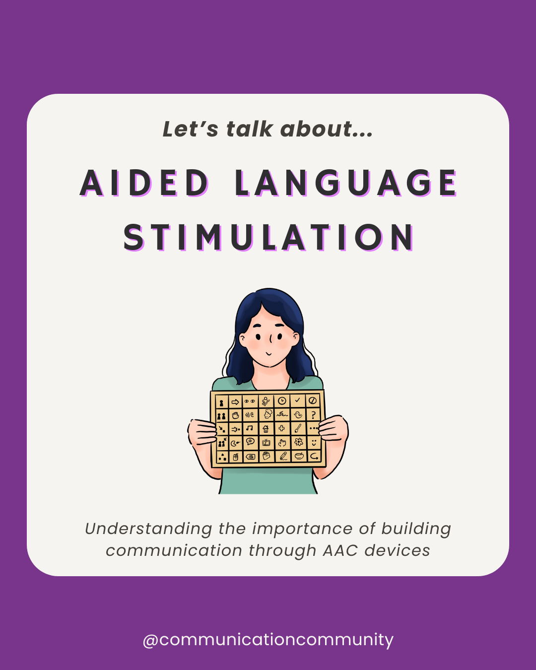 What is Aided Language Stimulation?