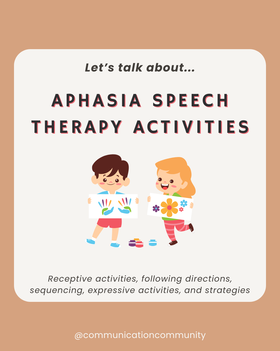 Aphasia Speech Therapy Activities