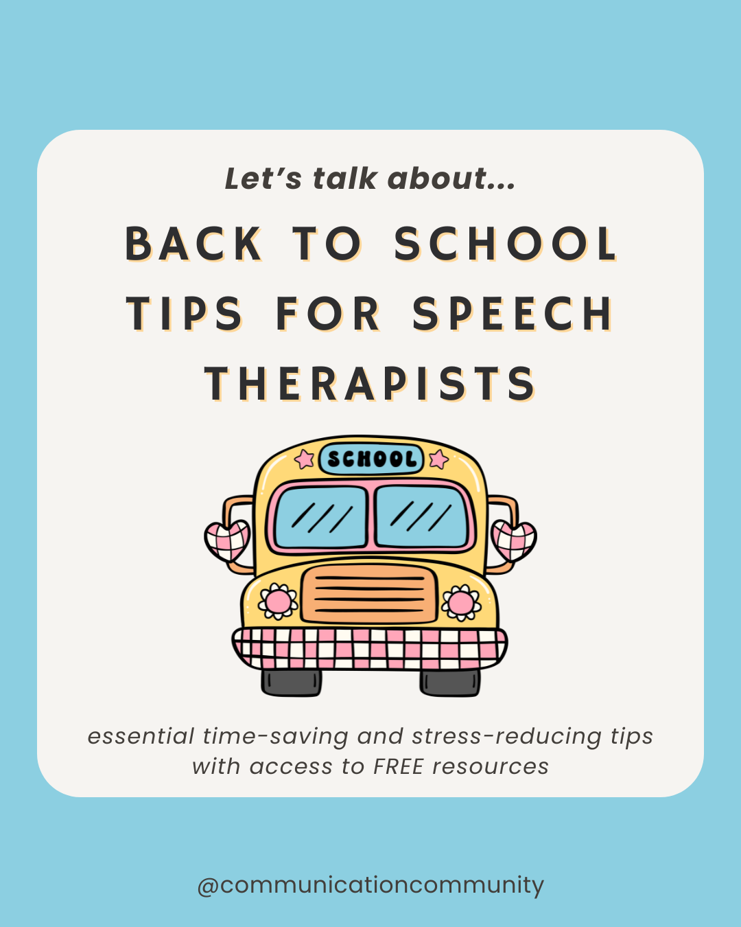 7 Back to School Tips for Speech Therapists: Organize, Plan, and Thrive in the New School Year