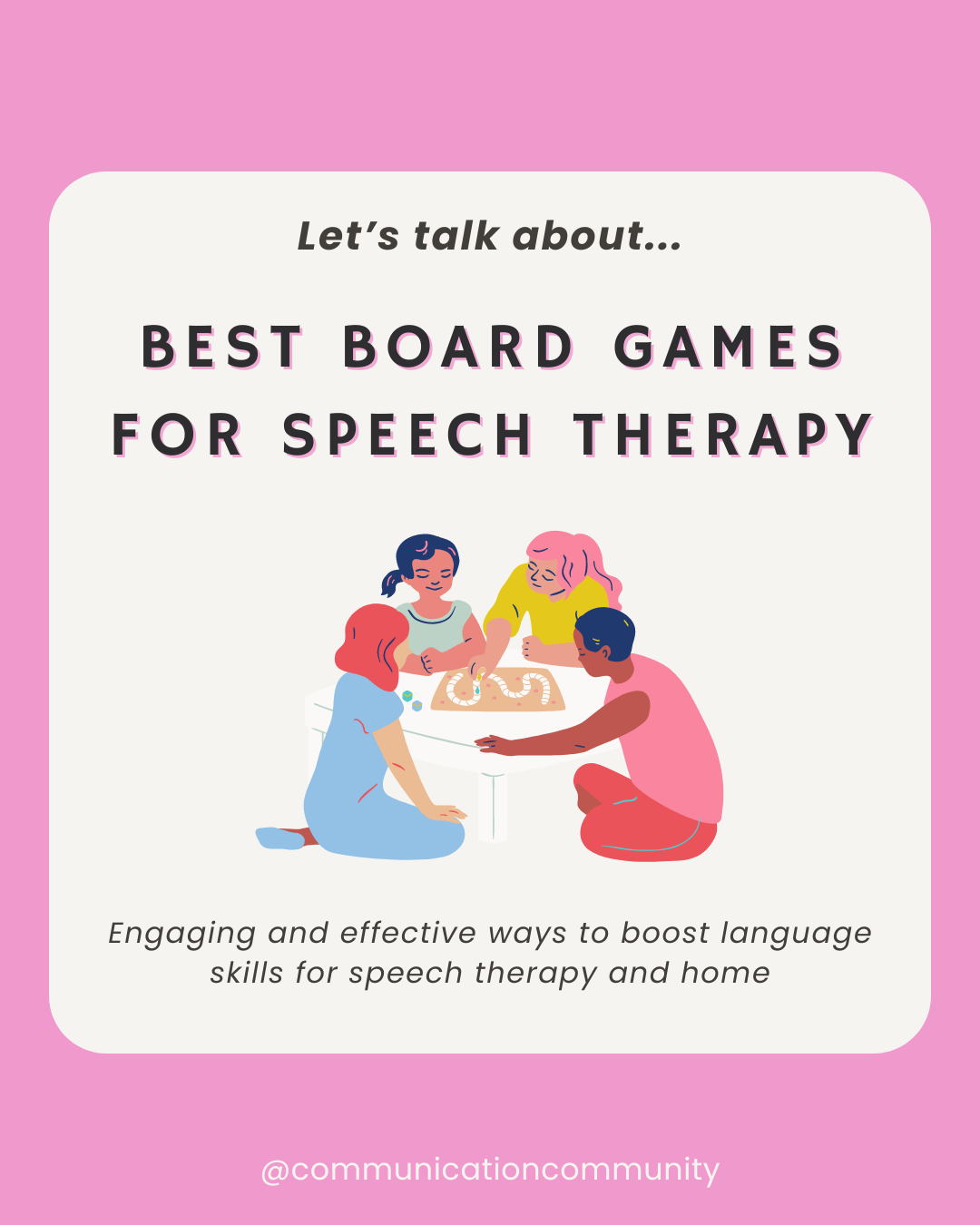 Best Board Games for Speech Therapy (and home)