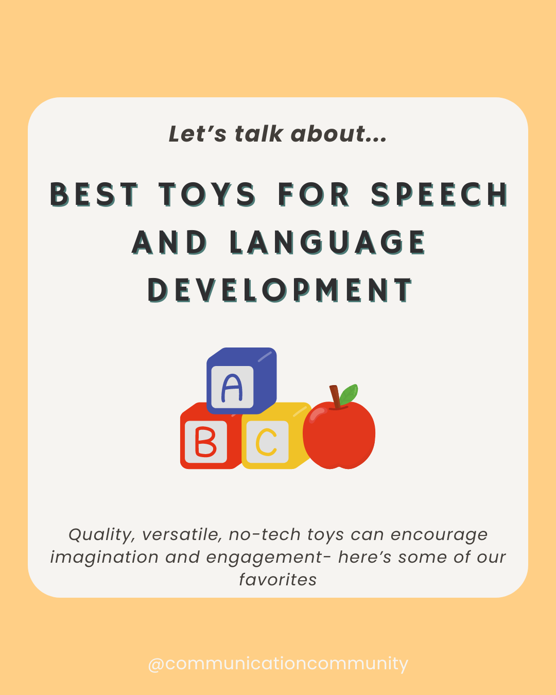 Best Toys for Speech and Language Development