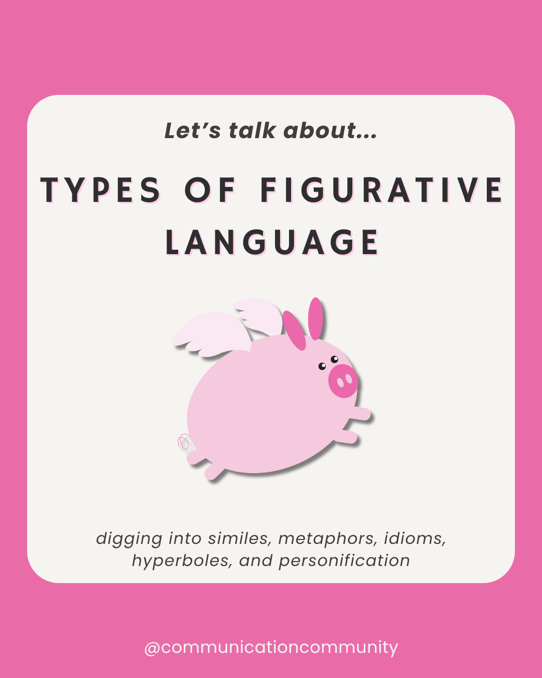 Types of Figurative Language