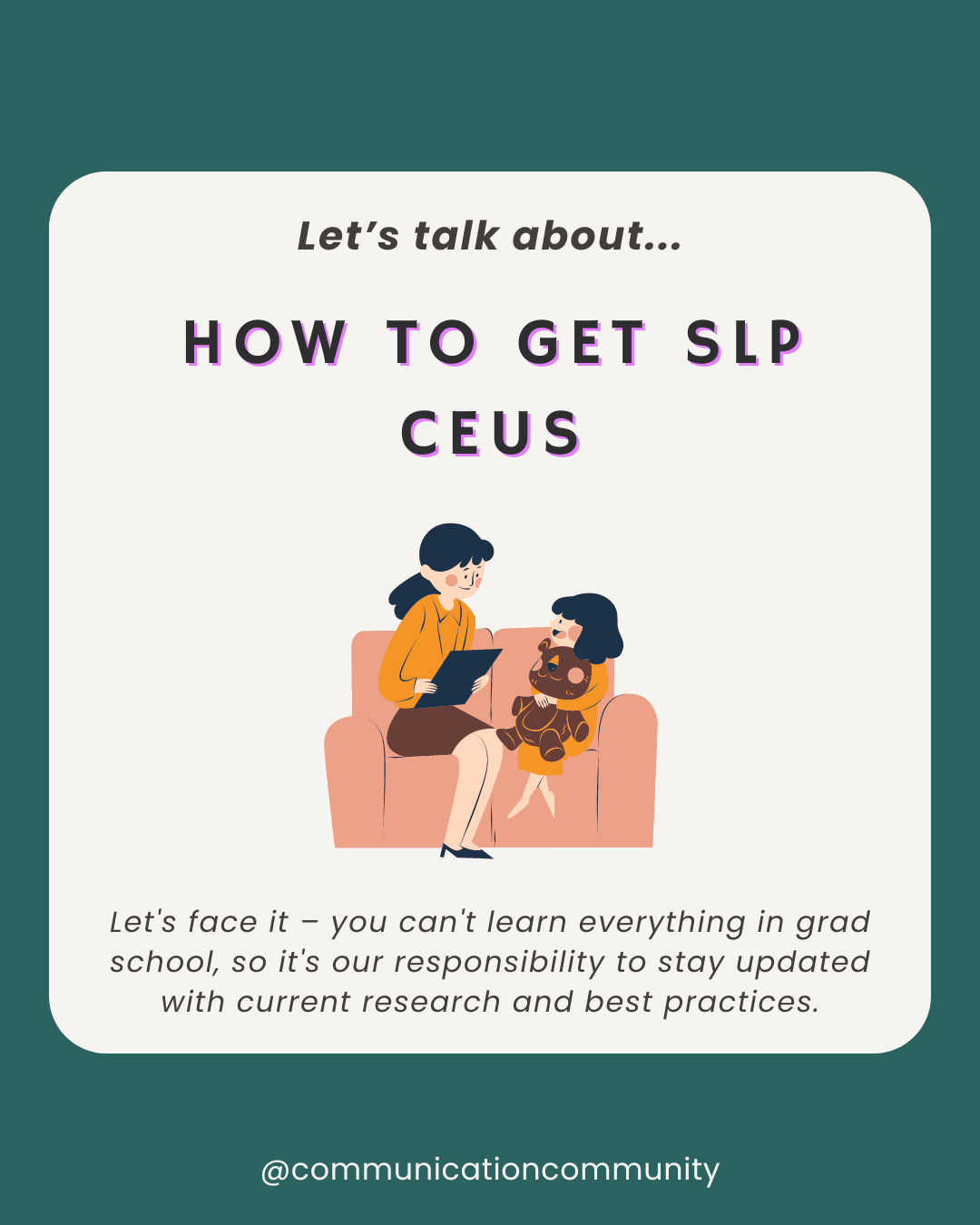 How To Get SLP CEUs