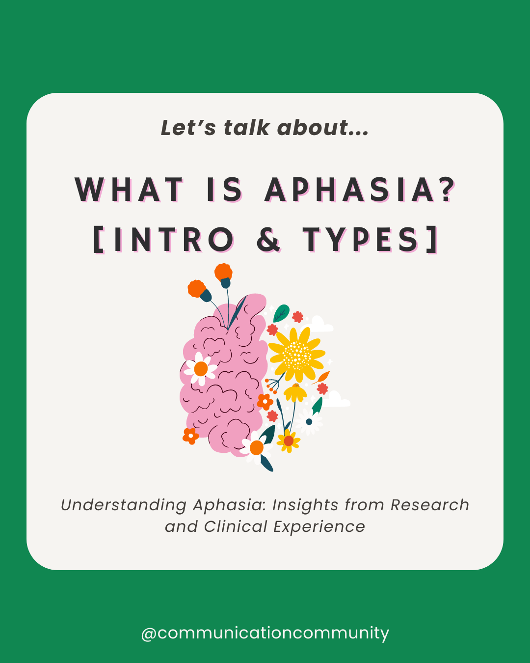 What is Aphasia? [Intro & Types]