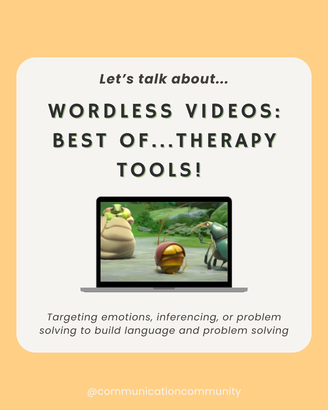 Wordless Videos: Best of...Therapy Tools! April 2020