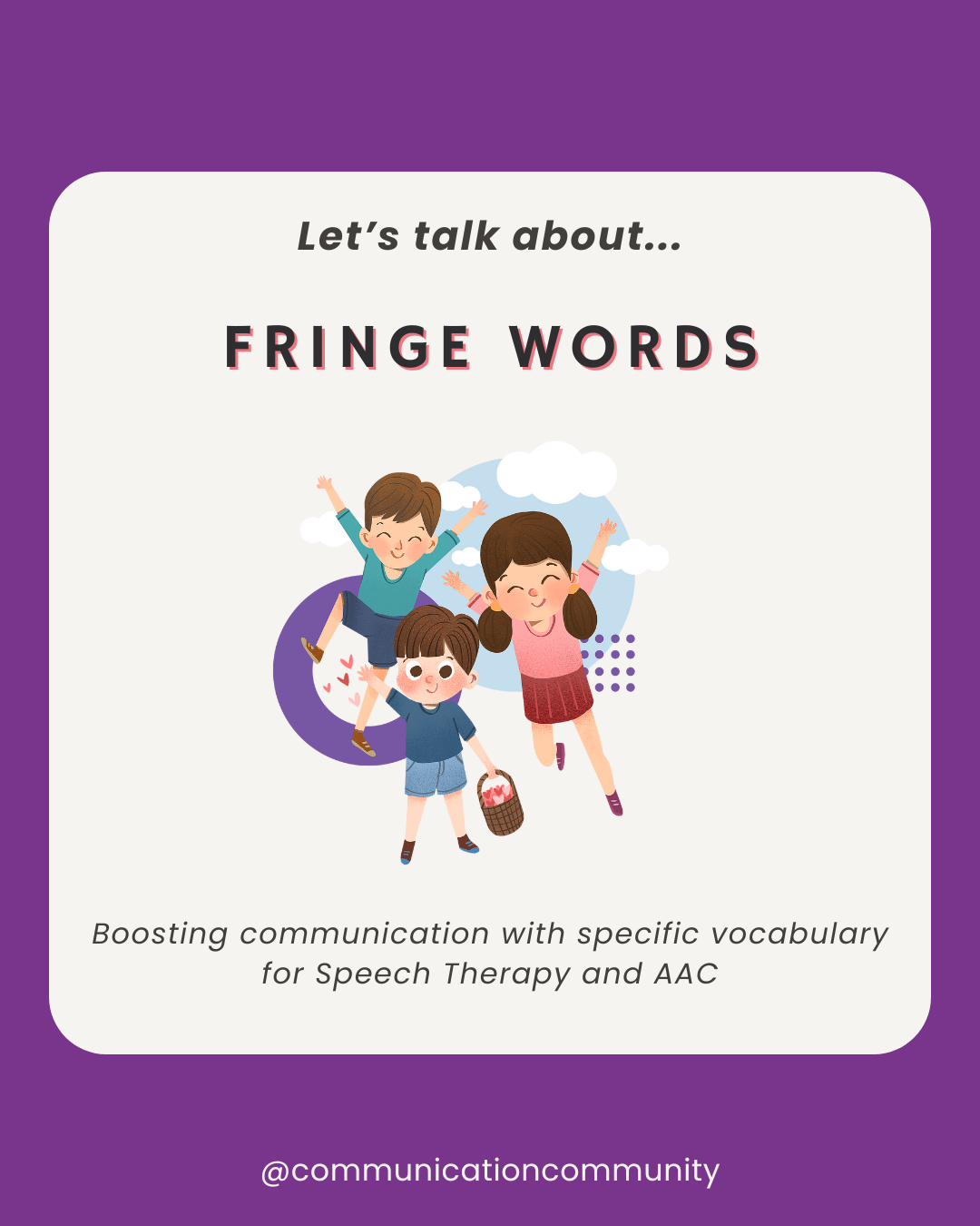 What are Fringe Words?