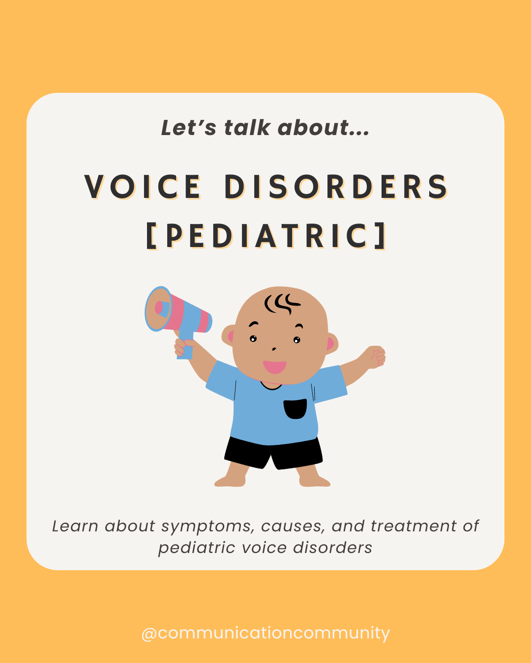 What are Voice Disorders? (Pediatric)