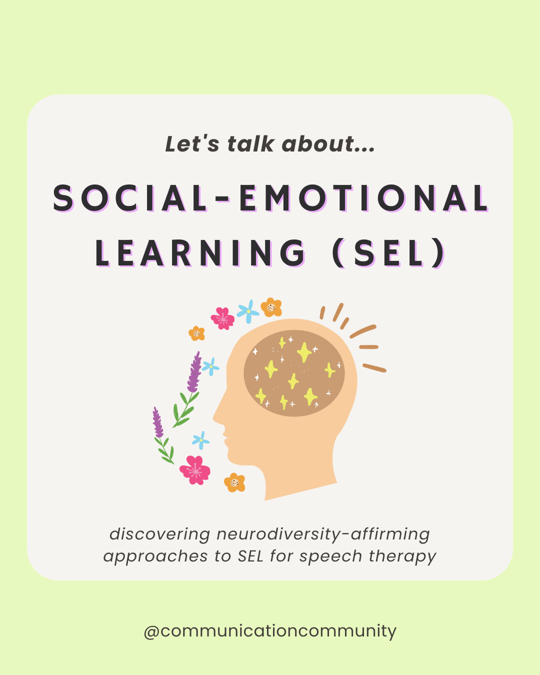 What is Social-Emotional Learning? Neurodiversity-Affirming Approaches for SLPs